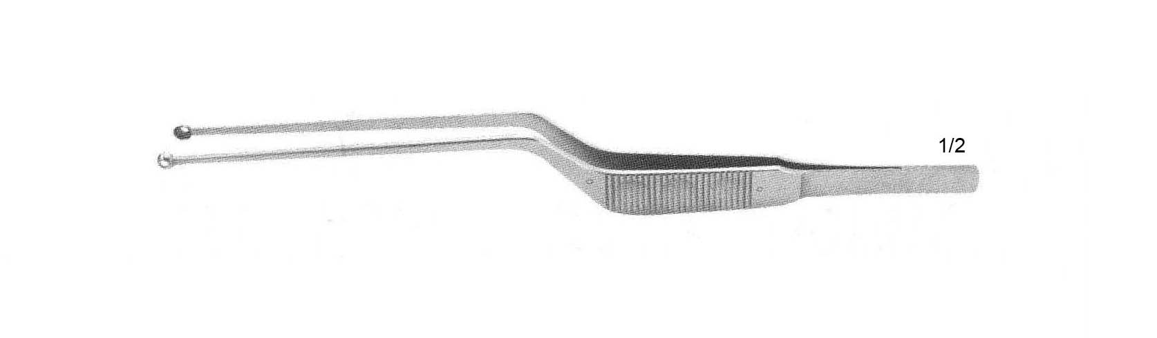 TÜMÖR TUTMA FORSEPS 2MM ÇAP 200MM